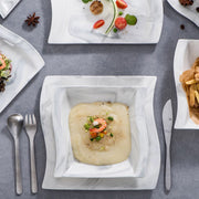 Royalty Dinerborden – Dinerborden – 6 persoons – 30 delig – Marmerlook Keramisch – Kleine Borden – Elegant tafelservies