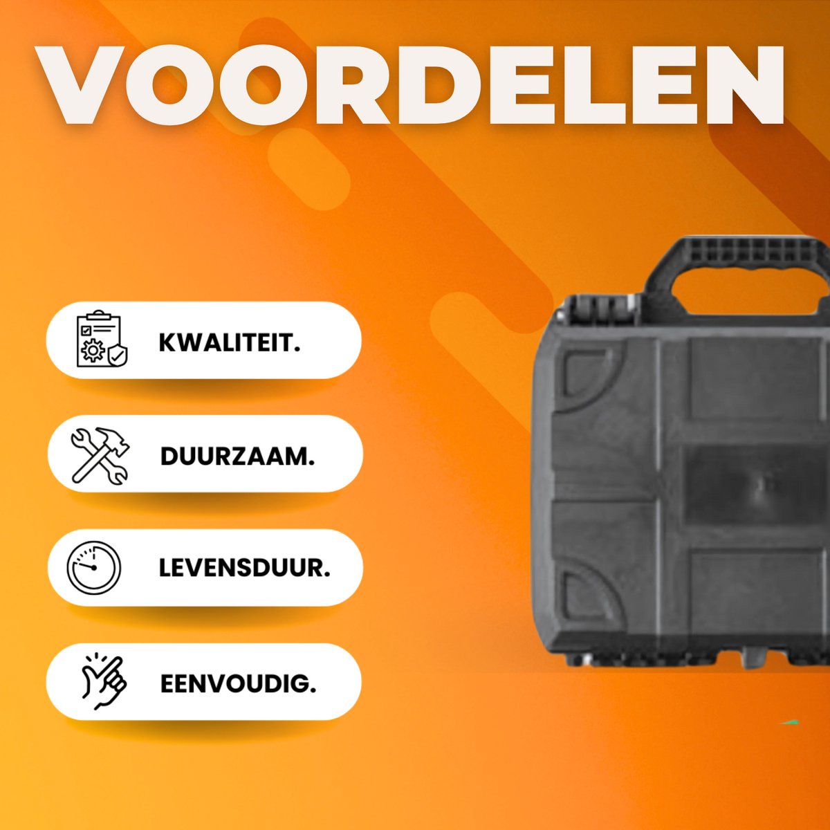 Kruislijnlaser met statief - 30m Zelfnivellerende Laserwaterpas - Bouwlaser - Waterdicht
