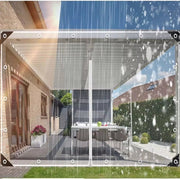 Dekzeil - Afdekzeil - Zeildoek - Voor Tuinhuis & Terras -Transparant 2x4m