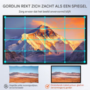 Beamer Scherm - Projectorscherm - Indoor en outdoor - Thuisbioscoop - Draagbare beamer