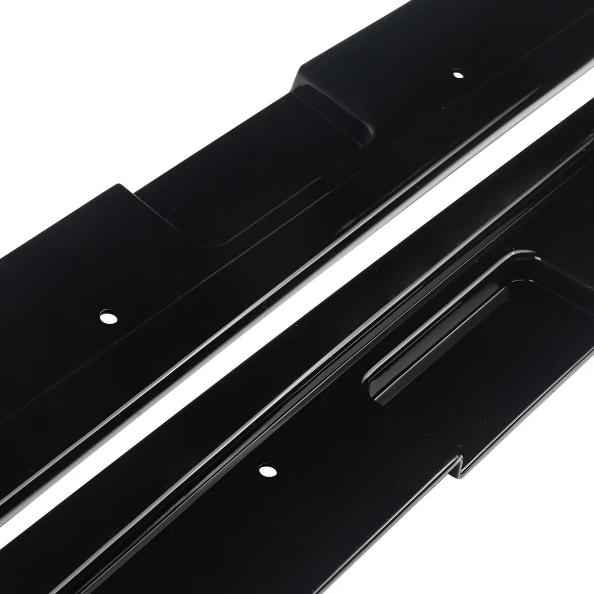 Zijrok Verlenging - Voor BMW F22/F23 (2013-2018) - Glanzend Zwart - M Prestaties Stijl - Auto accessoires