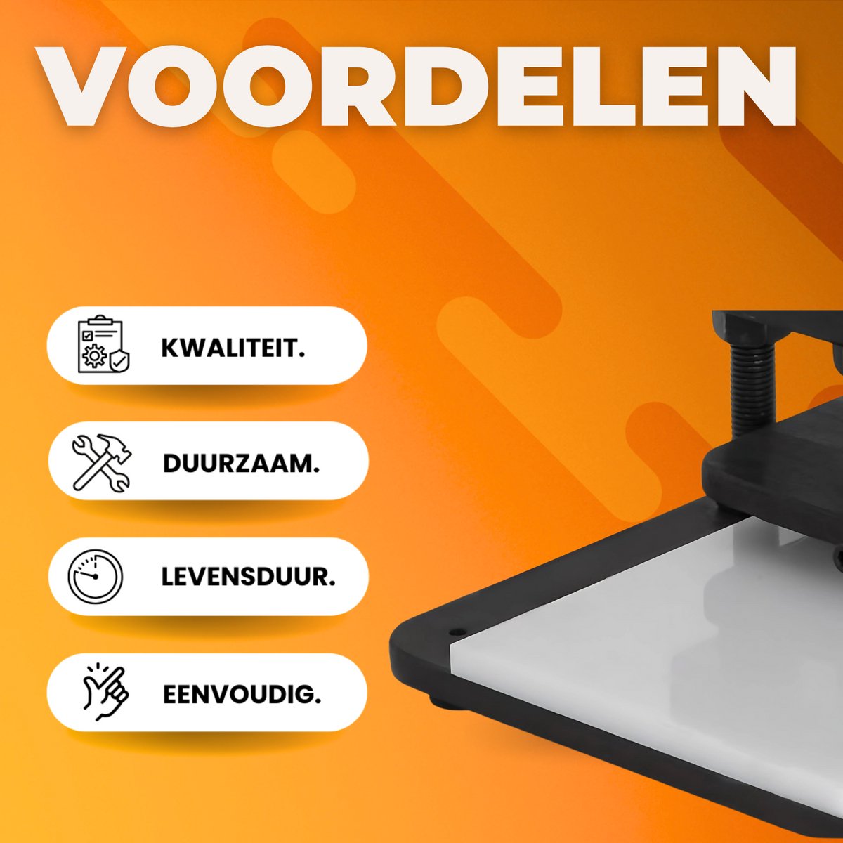 Snijmachine leer PRO - Ponsmachine - Embossing Machine - 260 x 150 mm