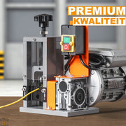 Happyment Kabelstripper Machine - Automatische Striptang - Kabelpeller - Draadstripper - Stripmachine - Elektrisch & Handmatig - Koper