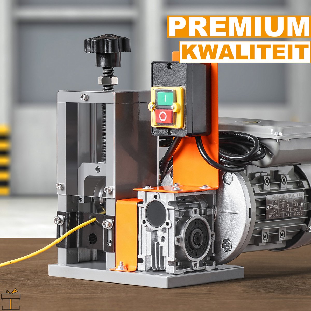 Happyment Kabelstripper Machine - Automatische Striptang - Kabelpeller - Draadstripper - Stripmachine - Elektrisch & Handmatig - Koper