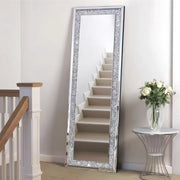 Diamant Wandspiegel XL - Woonkamer & slaapkamer - Rechthoek - Staand of hangend