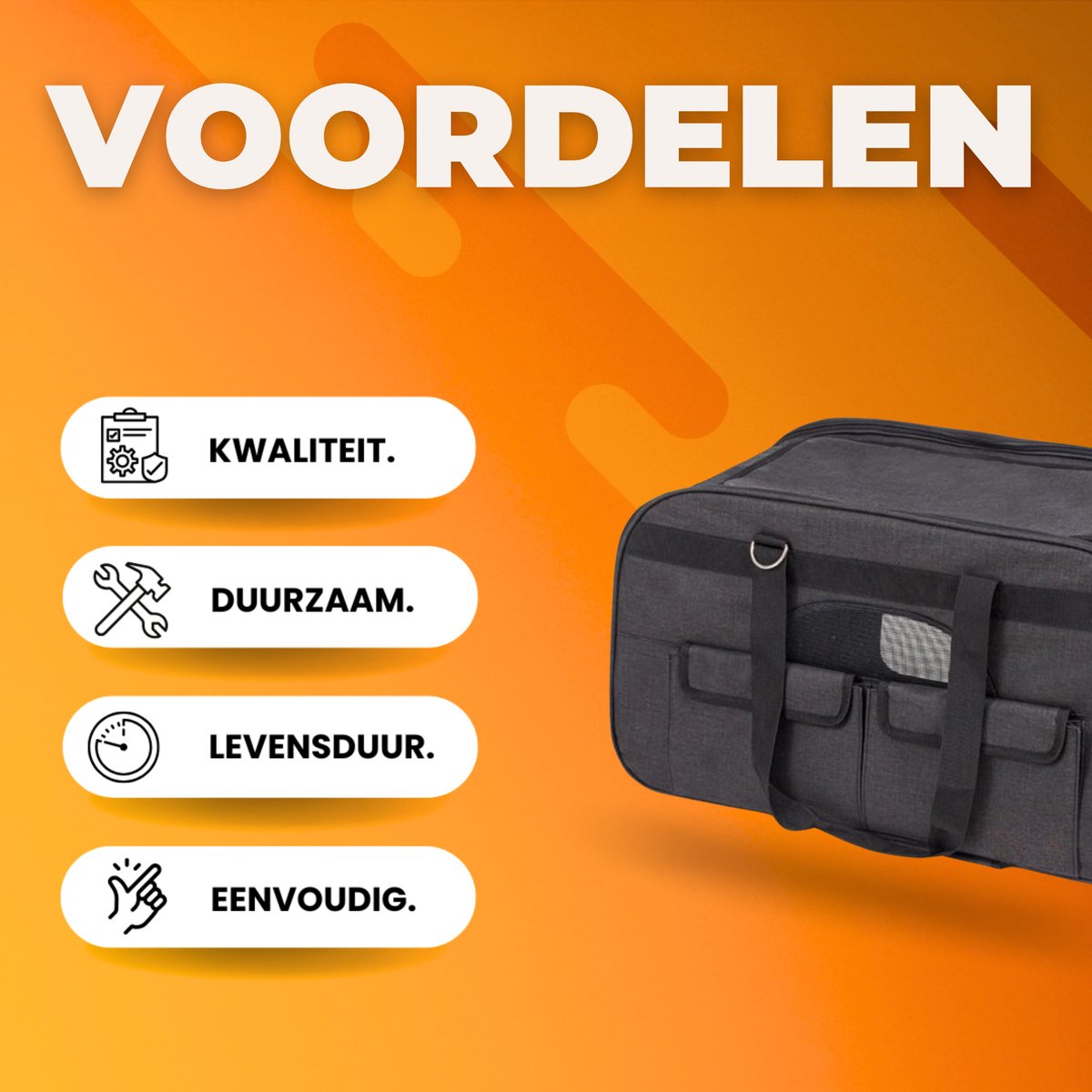 Hondentrolley Opvouwbaar - 2 in 1 - Hondenrugzak - Inklapbare Hondenbuggy Max. 15,8kg - Kleine hond of kat