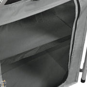 Happyment® Campingkeuken Inklapbaar - 2 in 1 - Camping kast - Kampeer buitenkeuken - Kooktafel - Opvouwbaar
