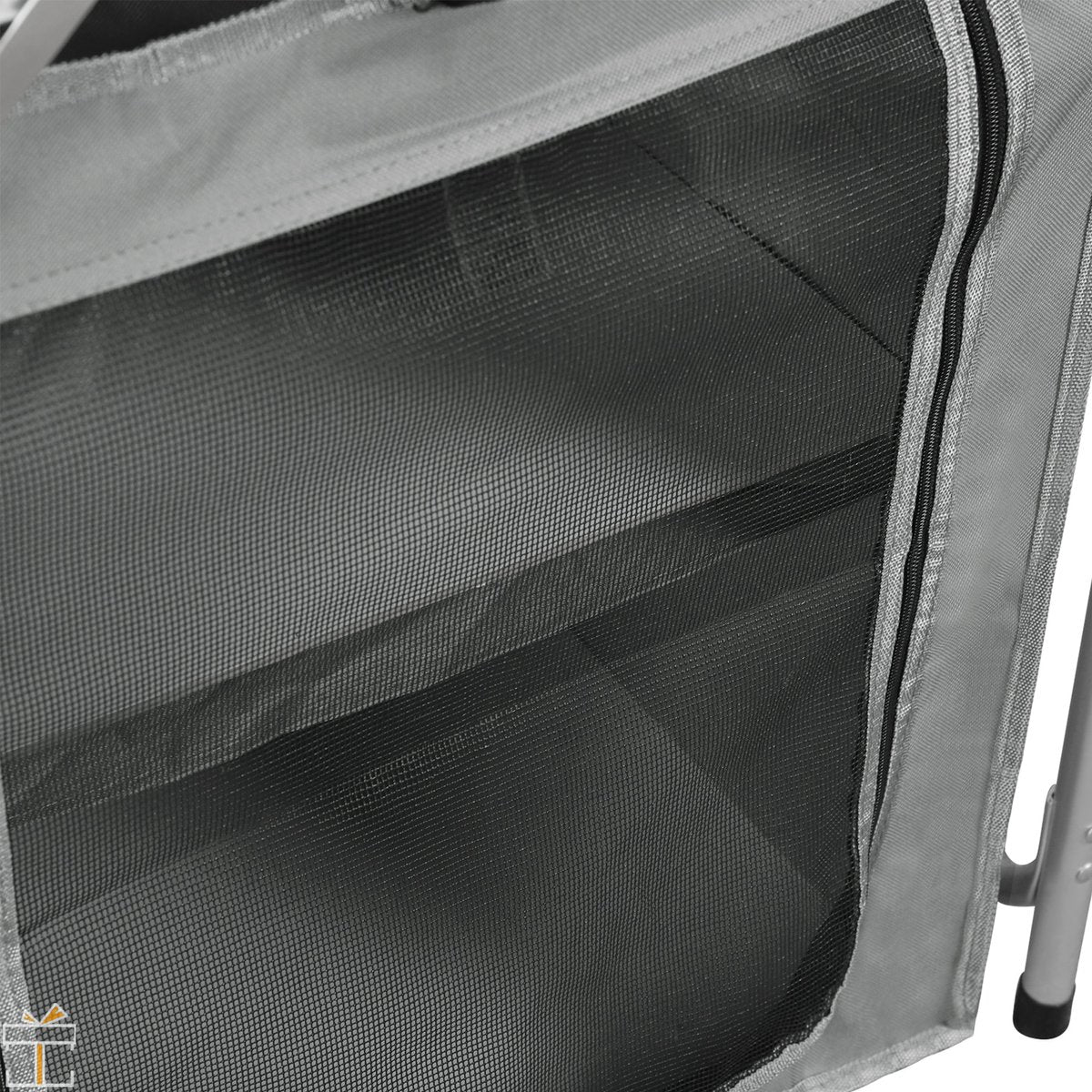 Happyment® Campingkeuken Inklapbaar - 2 in 1 - Camping kast - Kampeer buitenkeuken - Kooktafel - Opvouwbaar