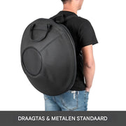 Tongue drum Deluxe - Handpan Handtrommel - Tongtrommel staal - Steel Tong - 56 cm Percussie Instrument - Klankschaal set