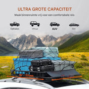 Happyment Dakdragers universeel - Verstelbare lengte - Aluminium - Geschikt Voor bagagerek