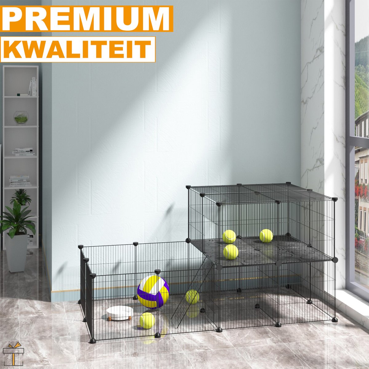 Happyment Dierenren - Kippenren - Konijnenren - Kattenren - puppyren - Hondenren - Knaagdierenren - Ren