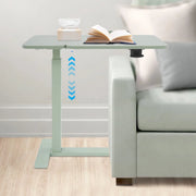 Laptoptafel - Bijzettafel - Bedtafel - Banktafel- Voor gebruik aan bed of kantoor - Verstelbaar - Groen