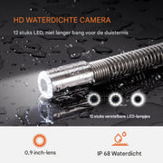 Endoscoop inspectie camera - 92m - Rioolcamera - Inspectiecamera - 6 uur batterij - 720p - Lokalisatie Apparaat voor Ondergrondse Leidingen