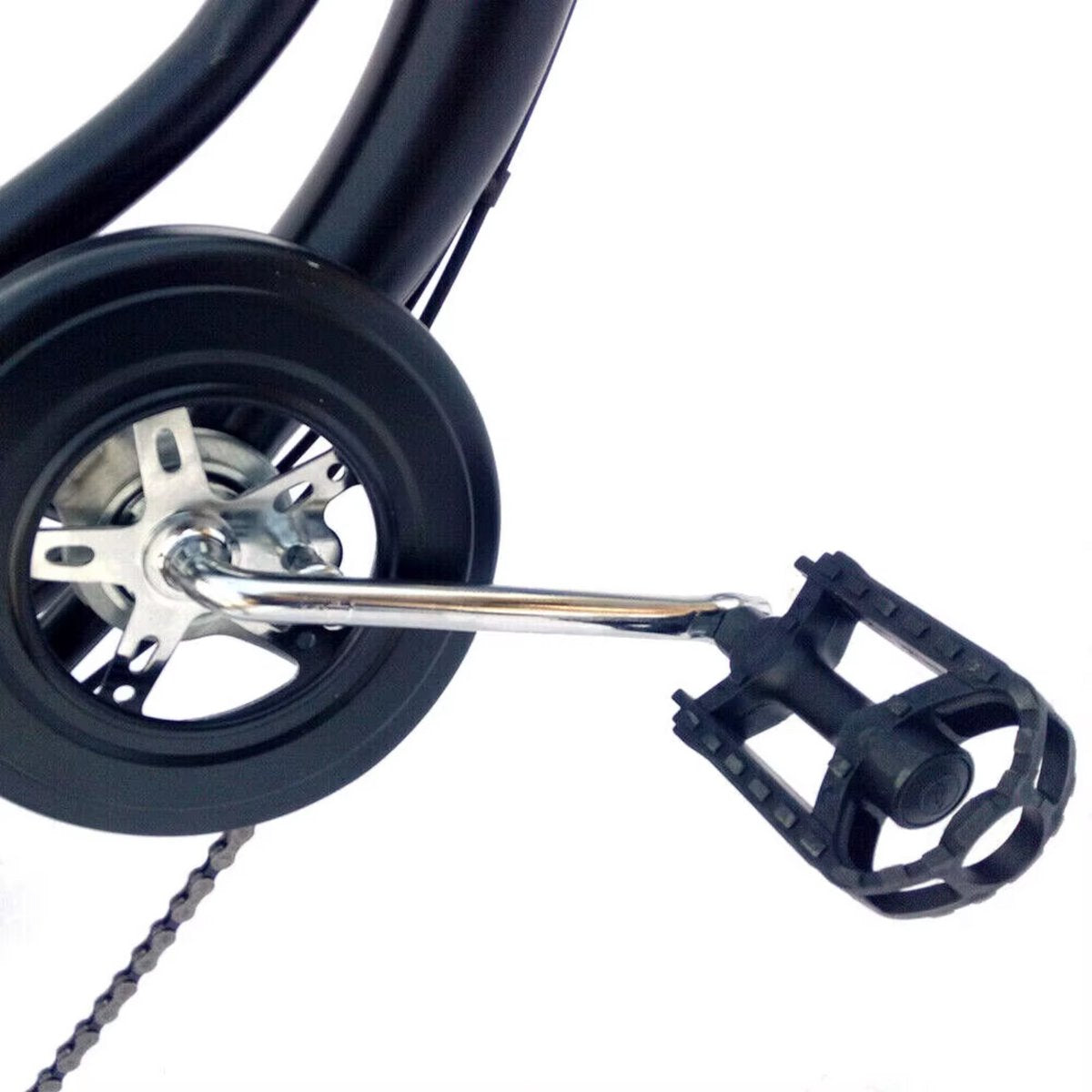 Driewieler voor volwassenen - 6 versnellingen - Fiets voor senioren - 24 Inch - Met mand - Voorrem - Zwart
