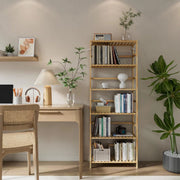 Plantenstandaard Fioren - Bamboe - 161cm - Plantenrek - Plantentafel - Voor binnen & buitengebruik - Bloempothouder - Metaal