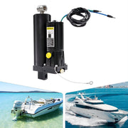 Buitenboord motor - Voor buitenboordmotoren - Elektrische power trim voor soepel en nauwkeurig motorbeheer - Metaal / Zwart