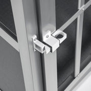Hondenbench - Auto - Resibench - Vervoersbox - Dierenbench - Grijs