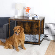 Vintage Hondenbench - 97cm - Hondenhok - Metaal - Kennel