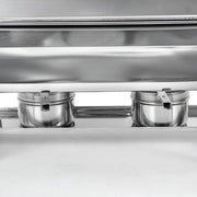 Happyment Buffetwarmer PRO - Chafing Dish - Warmhoudbakken - Warmhoudplaat - 3 x 3 Liter