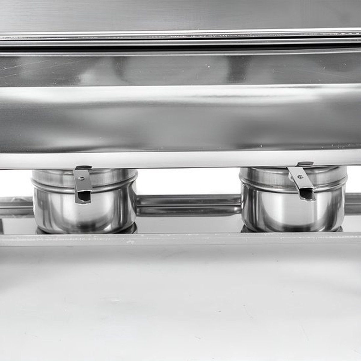 Happyment Buffetwarmer PRO - Chafing Dish - Warmhoudbakken - Warmhoudplaat - 3 x 3 Liter