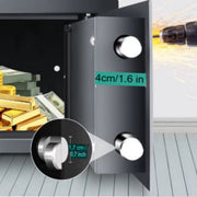 Digitale Stalen Beveiligingskluis Virello - Commerciële Kluis - Wandmontage - 2 Sleutels - 4.6L