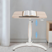Laptop stand - Bed tafel - Bijzettafel - Laptoptafel - Voor thuis of kantoor - Inklapbaar bureau voor laptop - Houtkleurig