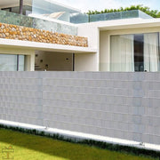 Bolt Edge Privacy Strip - Zichtbreeknet - Windbreekgaas - Grijs - 35 Meter