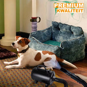 Professionele Haardroger 2800W - Voor Hond & Kat - Krachtige Bontblazer - Variabele Snelheid - 3 Nozzles - Sneldrogend