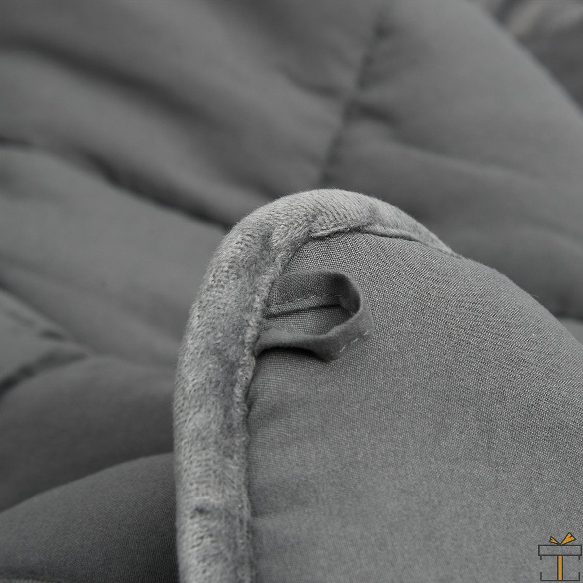 Happyment Verzwaringsdeken 11KG - Grijs - Zwaartedeken - Weighted blanket - Verzwaarde deken - Volwassenen - 150x200cm
