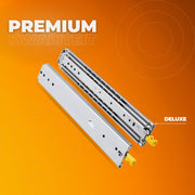 Ladegeleiders - Tot 225kg - 3-Voudige Ladelopers - Lade Rails van Koudgewalst Staal