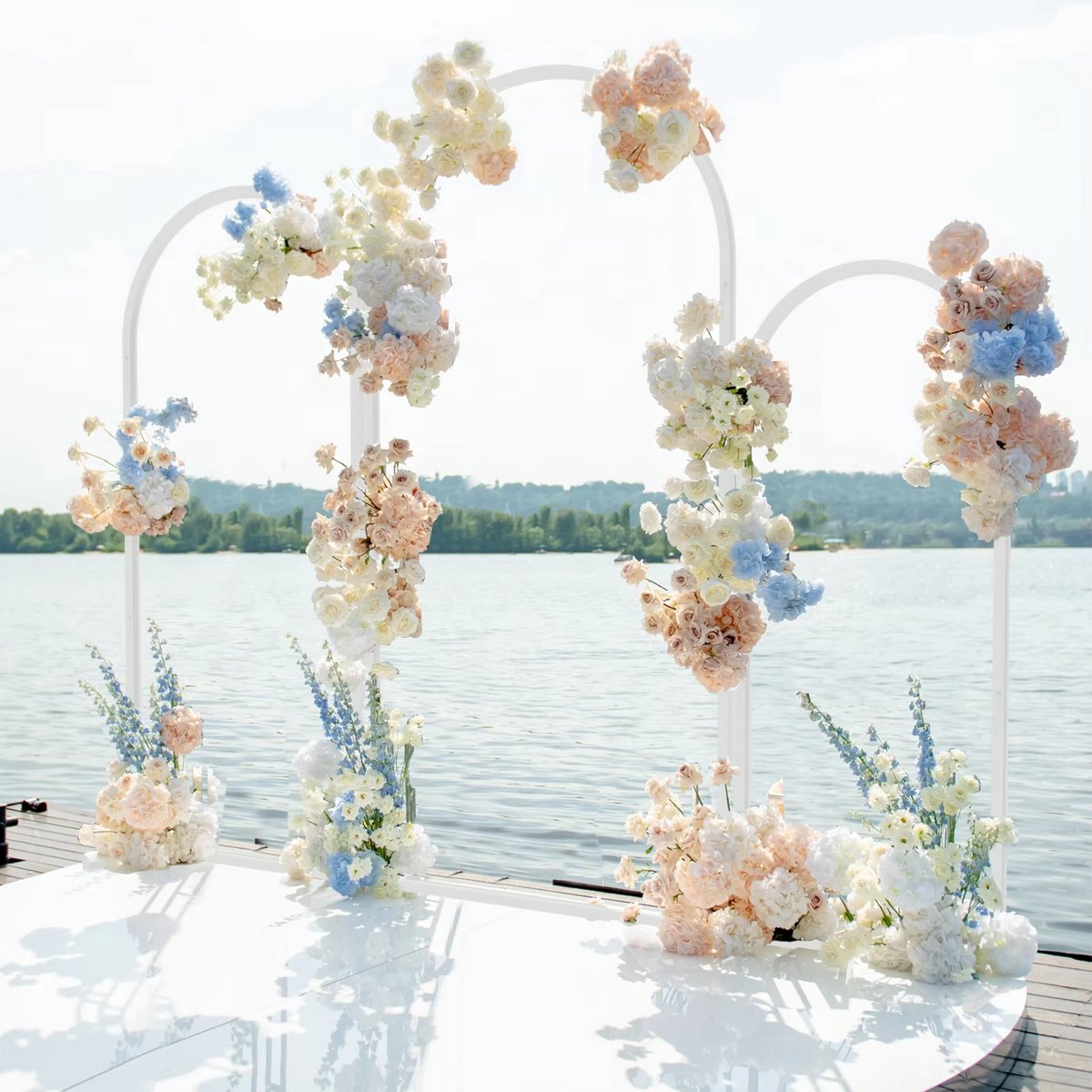 Bruiloft decoratie - Rozenboog - 240CM - Versiering - Backdrop frame - Multifunctioneel voor ceremonies en feesten