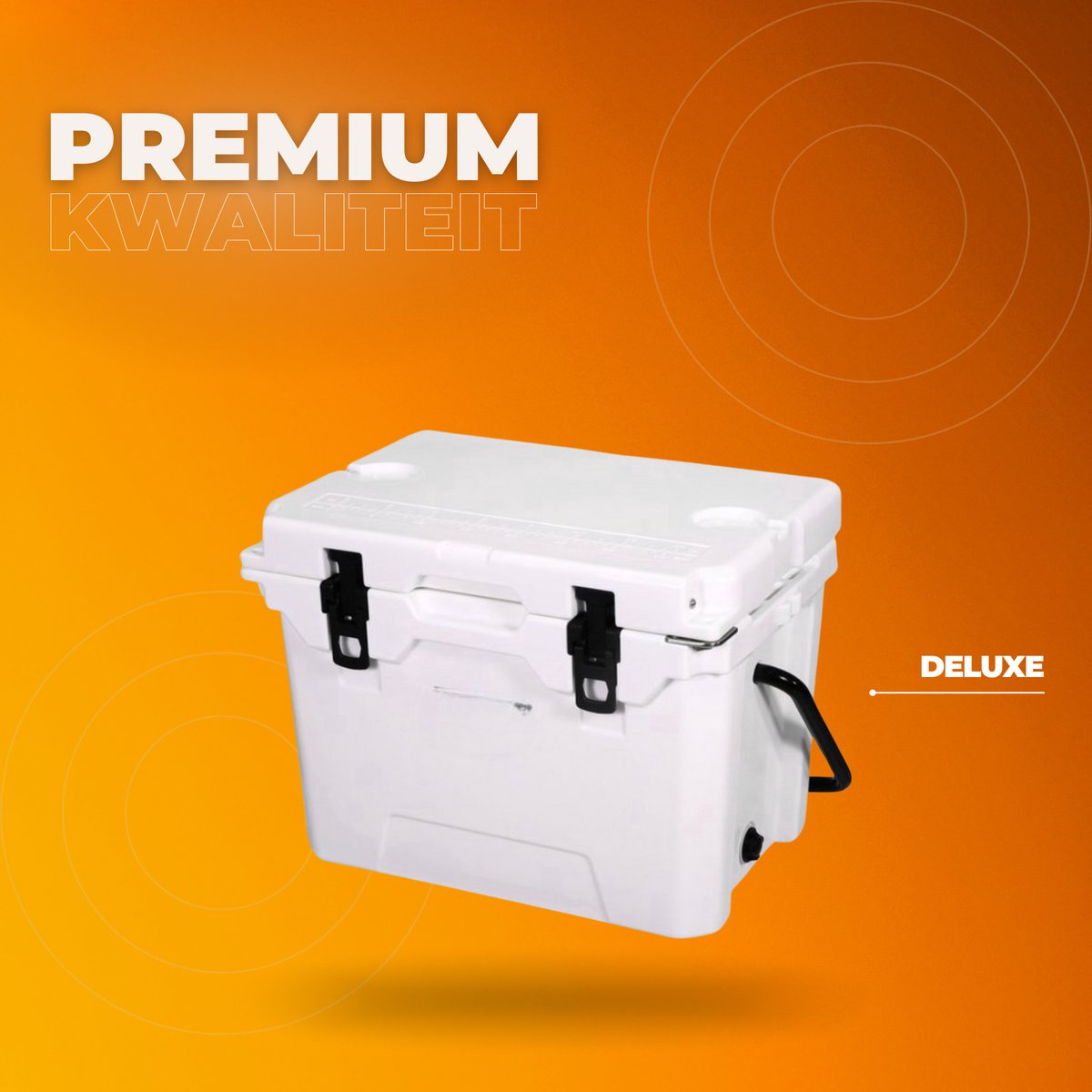 Koelbox 27L - Frigo Vriezer - Isolerend - Koelkast - Elektrische draagbare frigobox - Auto 12/24V - Camping - Tot -20°C
