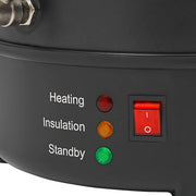 Wax Smelter Machine - Waxverwarmer - Wax apparaat - Smeltpan voor kaarsen - Kaars maker machine - Voor Kaarsen Maken, Zeep & DIY Ambachten - 8L Paraffine Heater met Digitale Temperatuurcontrole - 1000W Non-Stick Coating