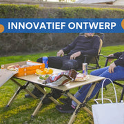 Buiten klaptafel - Campingtafel - Vouwtafel - Voor picknick, kamperen & BBQ - Draagbare campingtafel met draagtas - Lichtgewicht inklapbaar