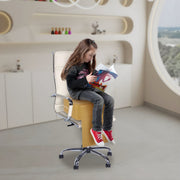 Zitkussen/ verhoger - Voor Kinderen bij Kappers / Salon - Zacht - Geel