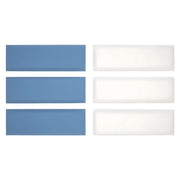 Bedhoofd - Hoofdbordkussen - Hoofdbord - Voor interieurdecoratie en bedhoofdbescherming - Blauw