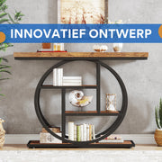 Consoletafel Rovia - Haltafel - 100cm - Wandtafel - Gang of woonkamer - Bruin