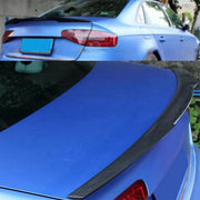 Achterspoiler - Voor Audi A4 B8.5 Sedan 2013-2016 - Auto accessoires - Achterklepspoiler - Sport spoiler - Carbon Look