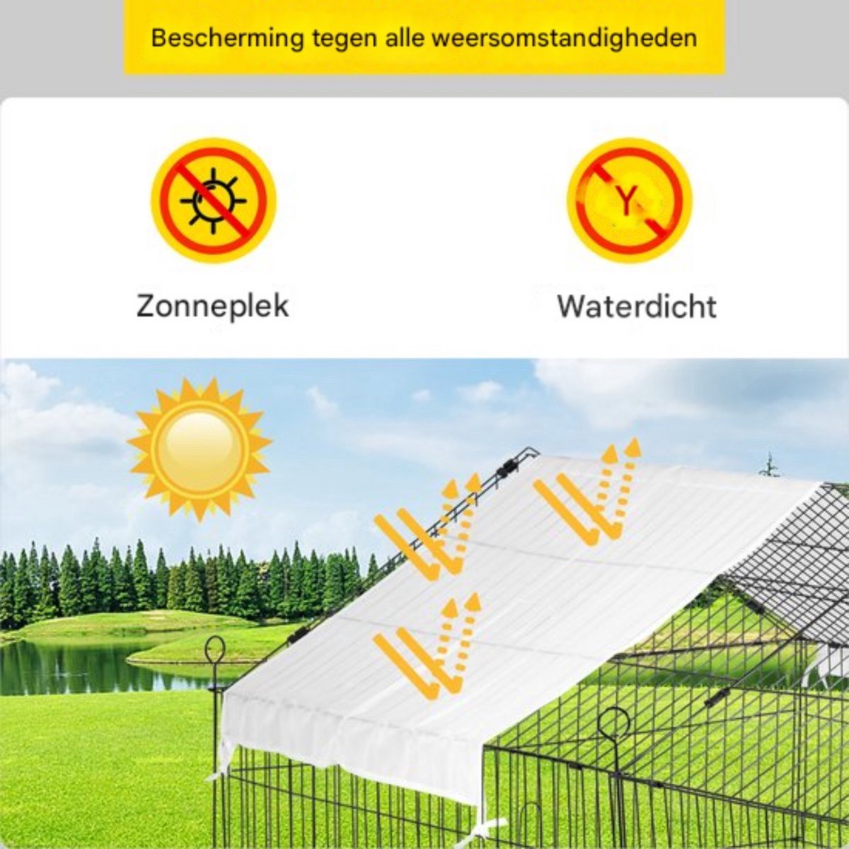 Rechthoekige Zwembadafdekking - Zwembad afdekzeil- Zwembad solar cover- 5,5x10,9 m Groen - Winter Outdoor Afdekzeil- Groen