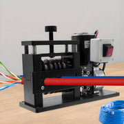 Elektrische kabelstripper machine - 5 kanelen - Draadstripper - 90W - Automatische Striptang - 3.4-17mm - Kabelpeller - Stripmachine - Elektrisch - Koper en meer