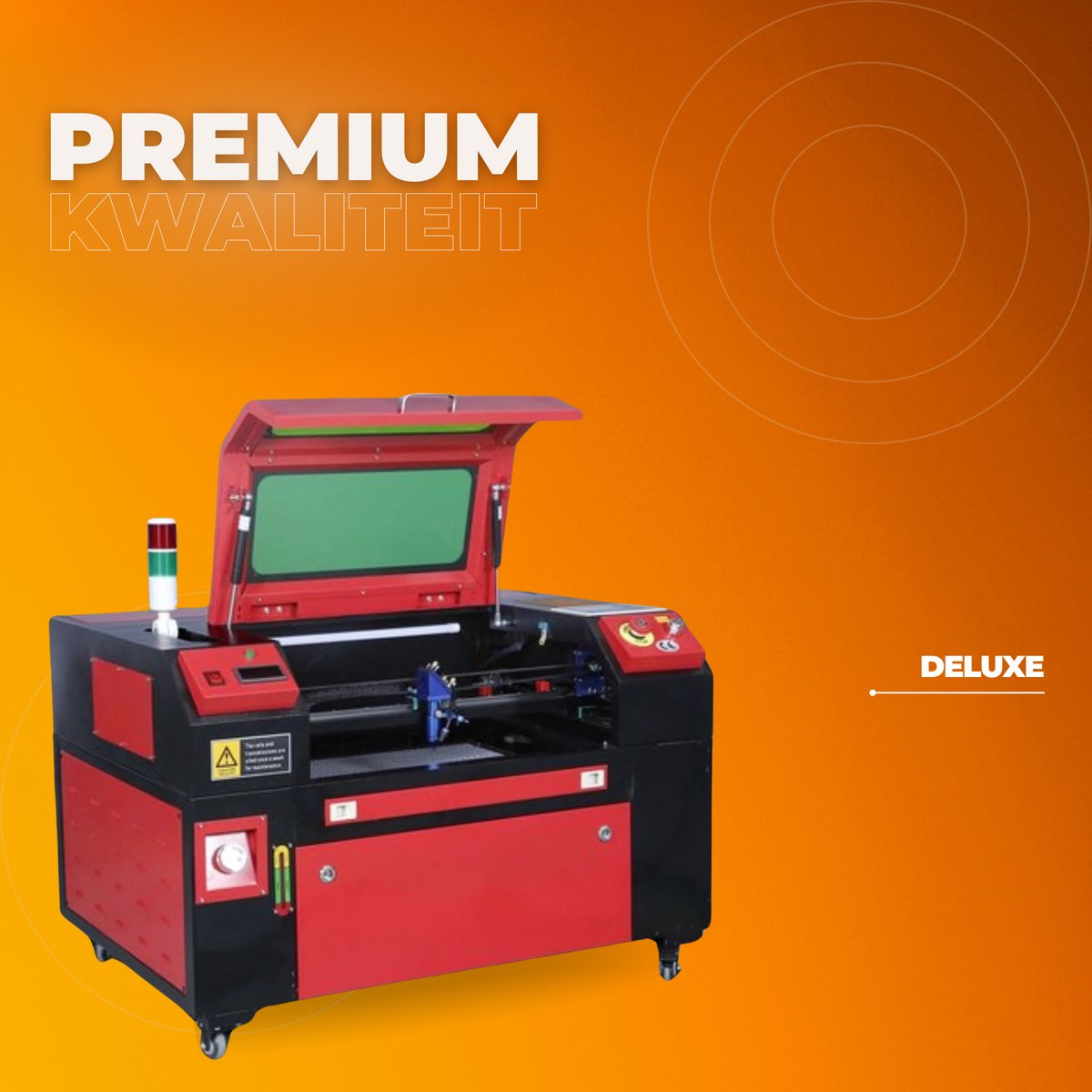 Lasergraveermachine - Laser cutter- Laser engraver- 50W Graveerapparaat - 300x500mm Lasersnijder Graveur