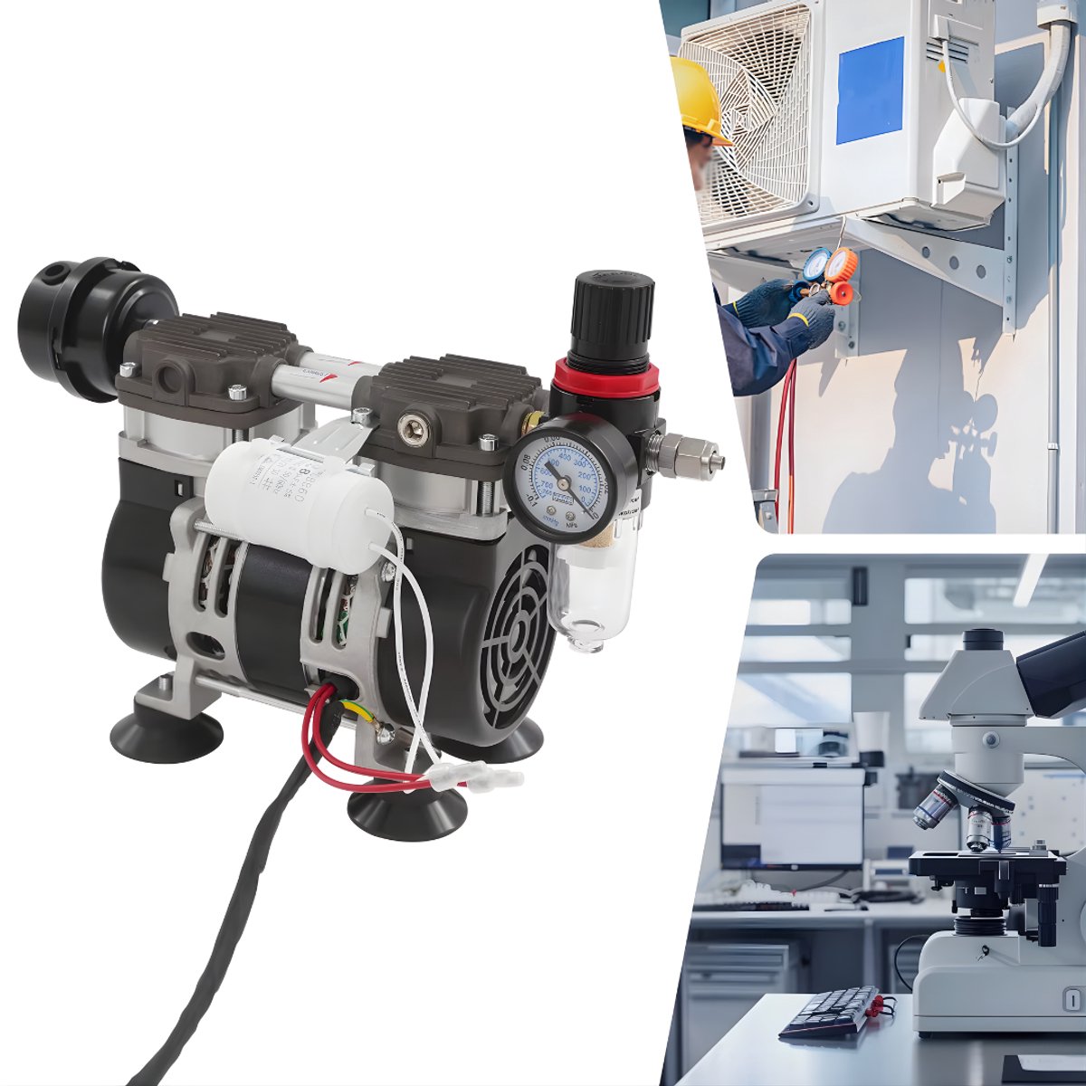 Vacuümpomp - Voor medische toepassingen - Oilless elektrische vacuümpomp