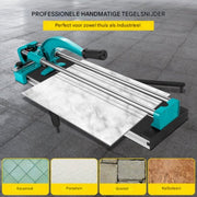 Tegelsnijder PRO - 600mm - Handmatige Tegelsnijmachine - Vloertegel - Dubbele Rail - Tile Cutter