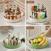 Kruiden draaiplateau - Kruiden orginazer - Keuken orginazer– Voor keuken of badkamer – 360° draaibaar - Wit