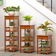 Opulence Rustiek Nachtkastje - Voor Slaapkamer of Woonkamer - Bijzettafeltje met Lade en Open Plank - Houtlook Afwerking - 78cm