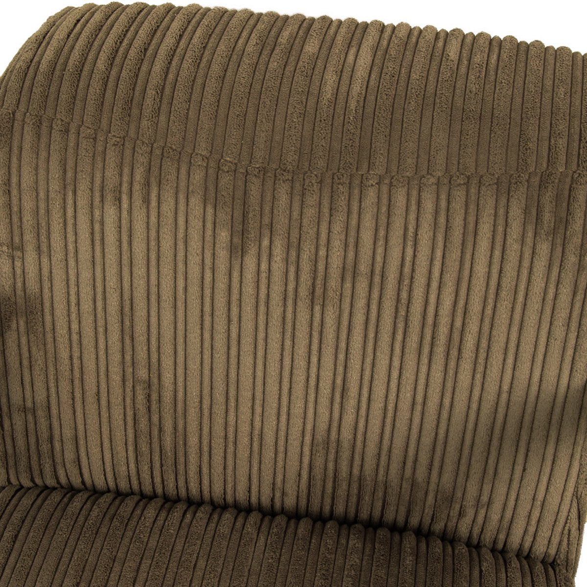 Happyment Luxe Fauteuil - Voor binnen - Bruin - Loungestoel met hoofdkussen - Volwassenen - Loungezetel - Modern