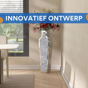 Decoratieve Vloervaas Dublin - Grote hoge vaas - Voor Pampas Gras of Kunstbloemen - 68 CM - Voor binnen