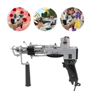 Tufting gun - Tuftpistool - Borduurmachine - Tapijtweven - Voor het maken van tapijten - Voor efficiënt en nauwkeurig werk - Metaal / Kunststof - Zwart
