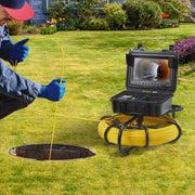 Endoscoop inspectie camera PRO - Rioolcamera - 9 inch scherm - Inspectiecamera - 70m Lokalisatie - 6 uur batterijduur - Apparaat voor ondergrondse leidingen