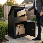 Anti-Diefstal Mailbox - Pakketbrievenbus - Muur Gemonteerd - Waterdicht - Zwart